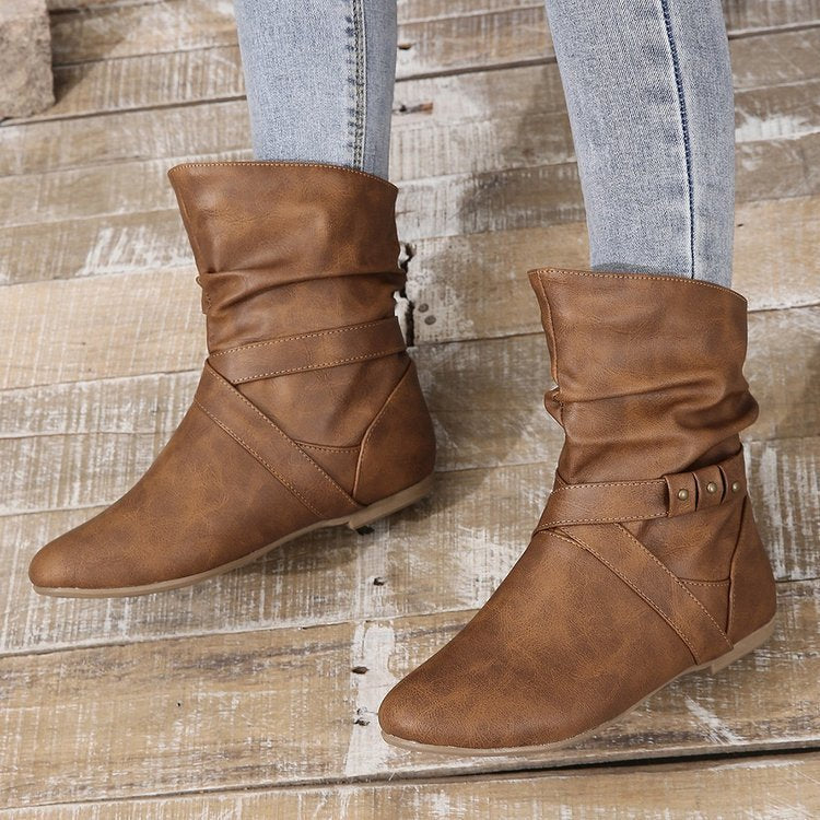 Mid-calf Western Cowboy Boot Women