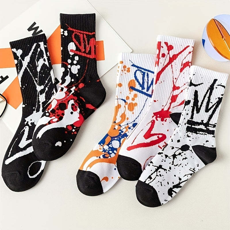 Couple Sports Mid Tube Cotton Socks