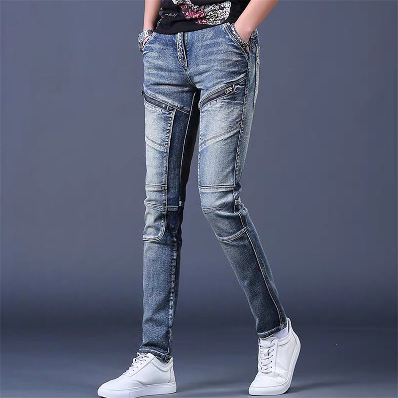 Men's Jeans Spring And Autumn Trendy All-matching