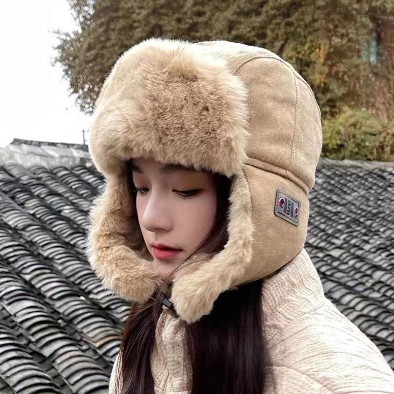 Cotton Hat Men And Women Winter Thickened Earflaps