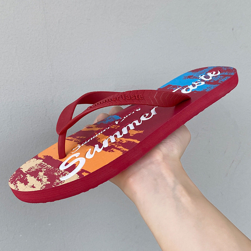 Men's Fashion Personality Non-slip Flip-flops