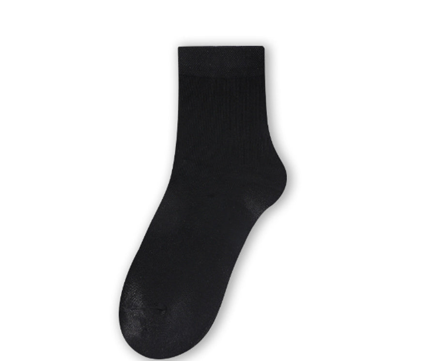 Men's Pure Cotton Sweat Absorbing And Breathable Mugwort Scented Socks