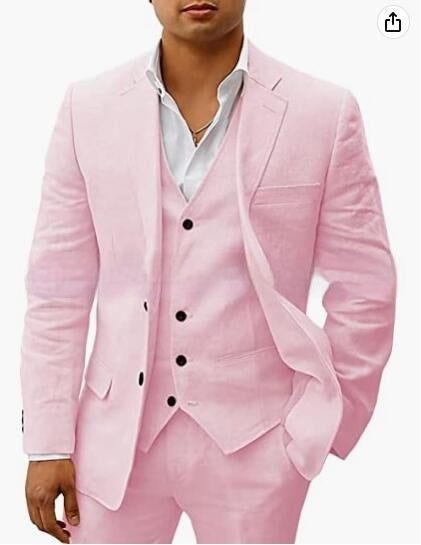 Casual Suit Groom Wedding Banquet Suit