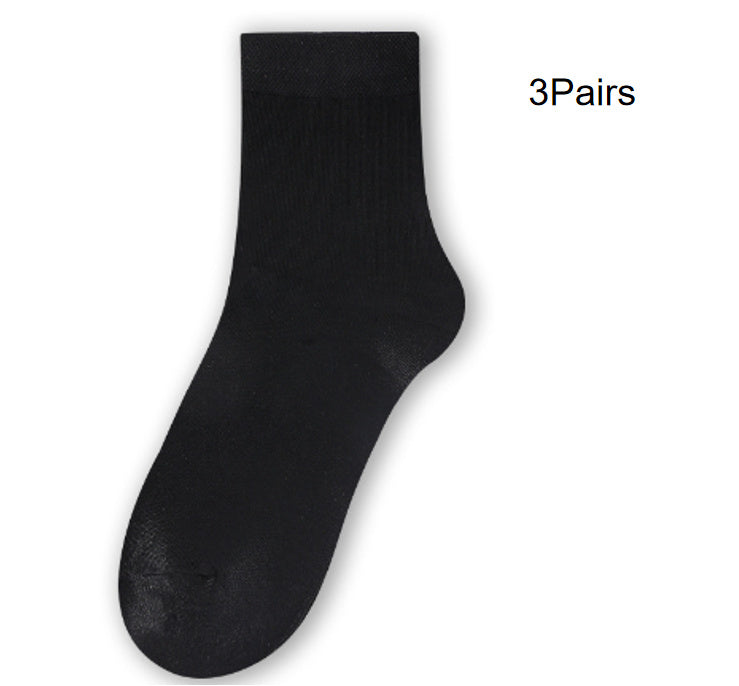 Men's Pure Cotton Sweat Absorbing And Breathable Mugwort Scented Socks