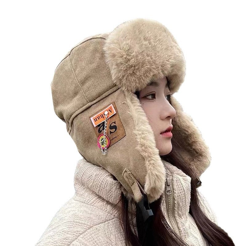 Cotton Hat Men And Women Winter Thickened Earflaps