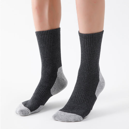 Men's Mid-calf Length Sock Sweat Absorbing And Deodorant