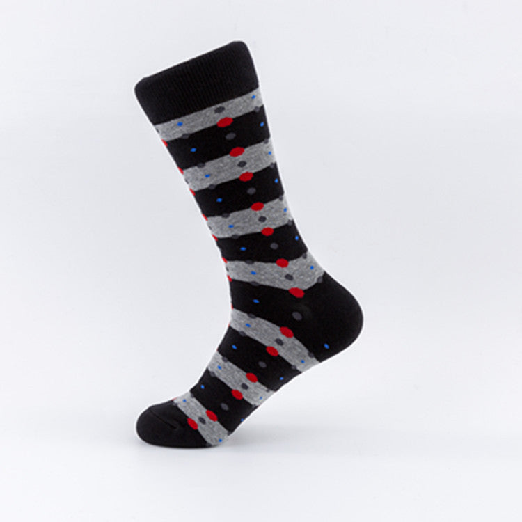 Men's Mid-calf Length Sock Europe And America