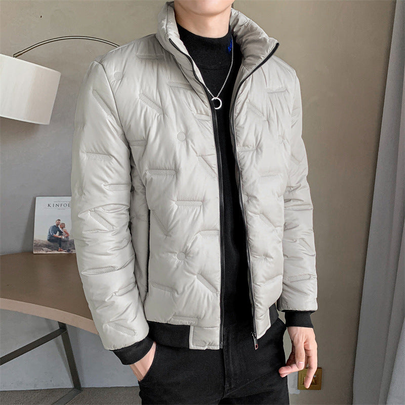 Thick Warm Stand Collar Cotton-padded Coat