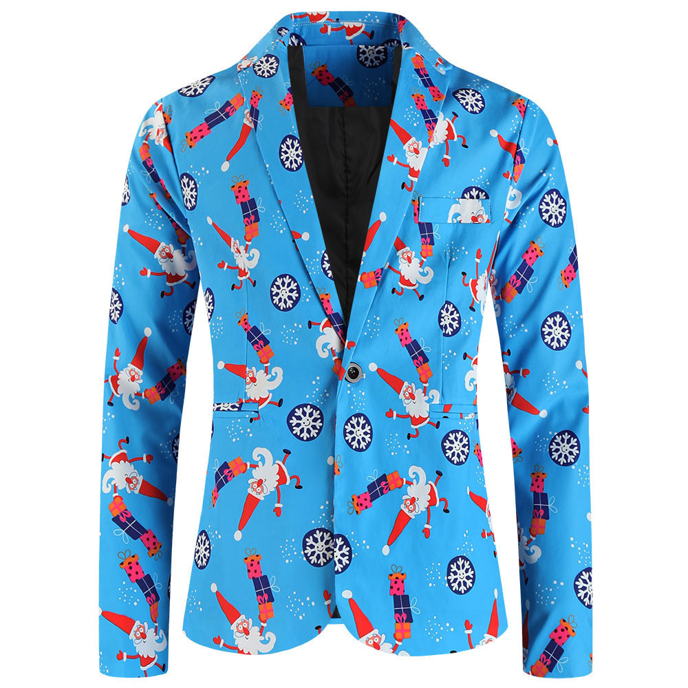 Christmas Series Printed Suit Suit Only