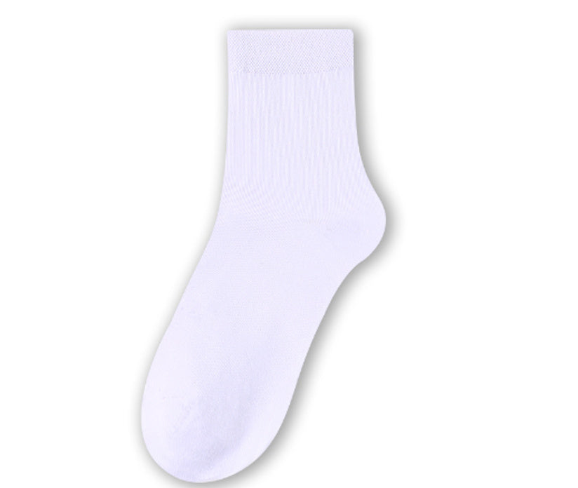 Men's Pure Cotton Sweat Absorbing And Breathable Mugwort Scented Socks