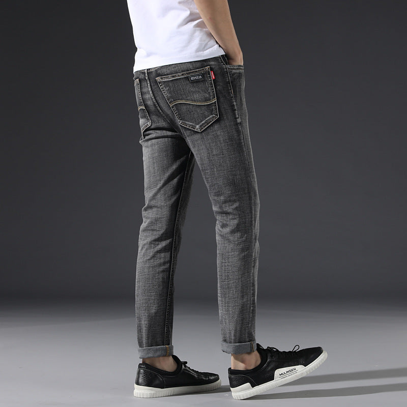 Business Stretch Jeans Men's Loose