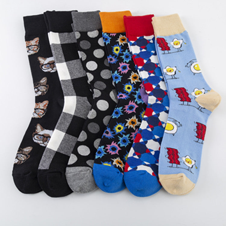 Colorful Trendy Socks Series Socks