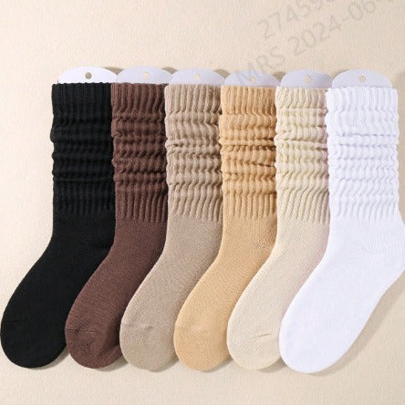 Pile Style Maillard Socks For Women