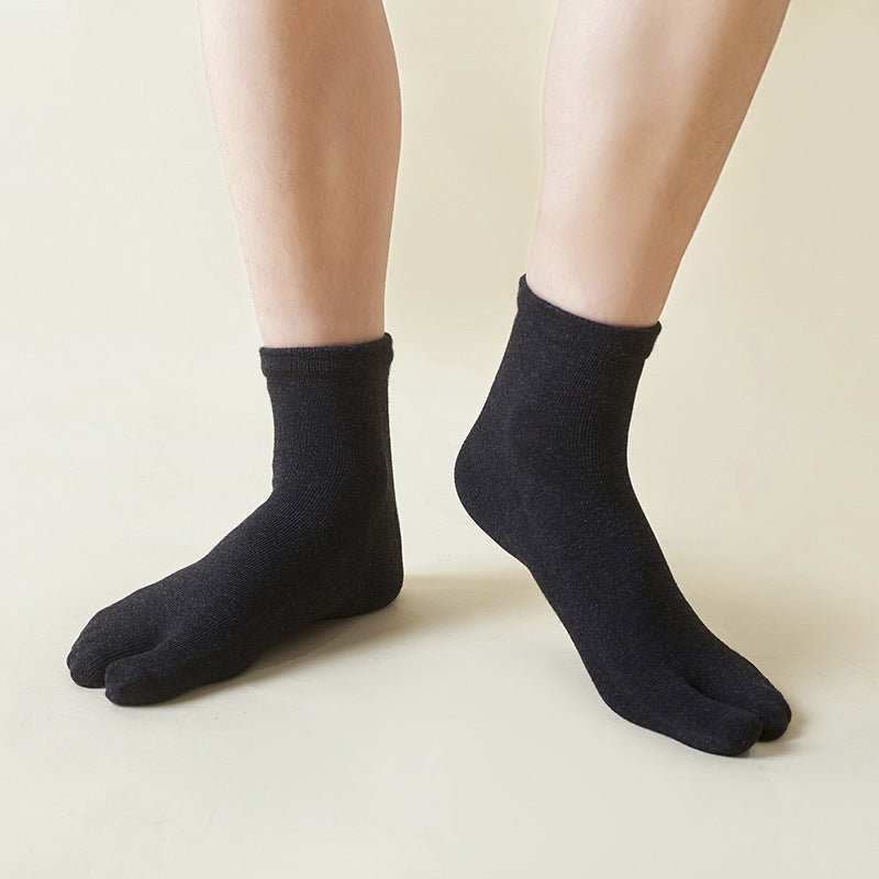 Sweat-absorbent Breathable Split Toe Toesocks