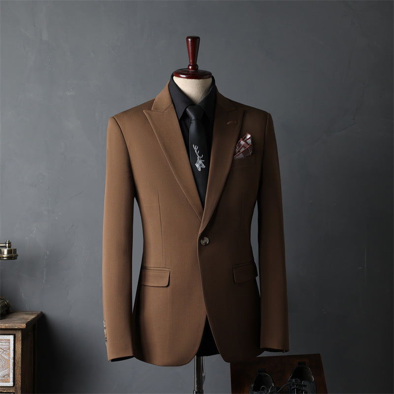 Bridegroom Wedding Suit Jacket Casual Clothing