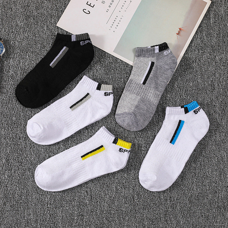 Summer Thin Low Cut Socks Men