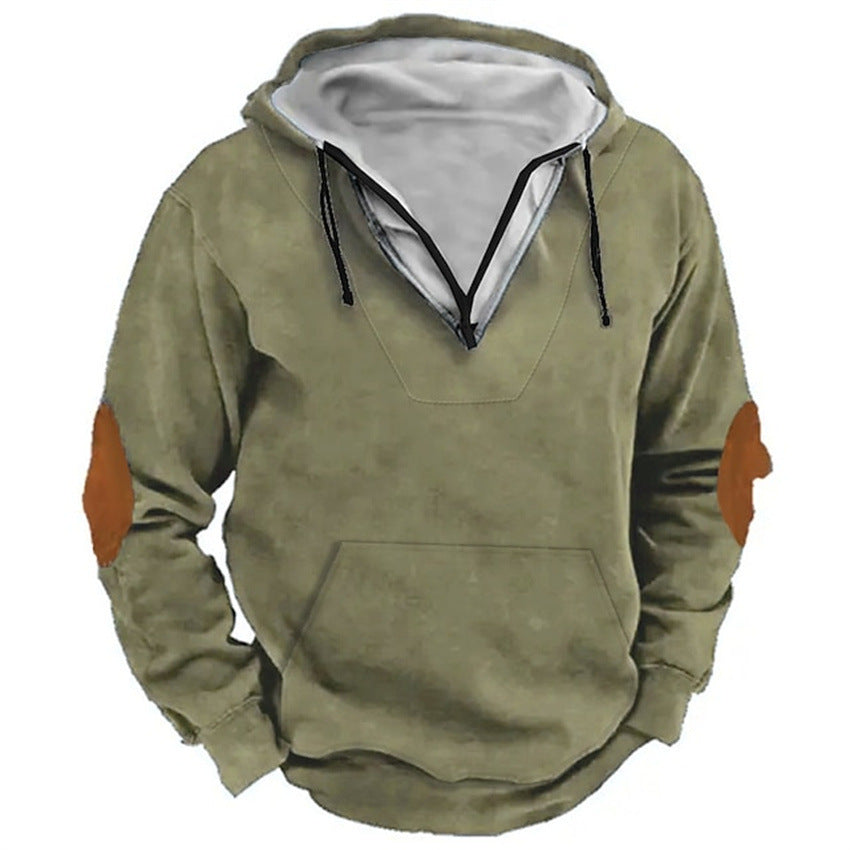 Men's Hooded Sweater Casual Fashion Men's Top