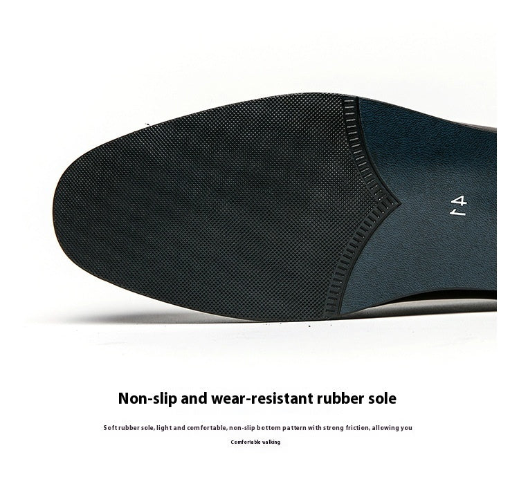 Slip-on High-grade Leather Shoes For Men