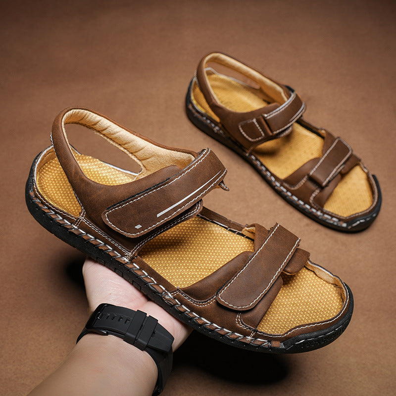 Men's Sandals Casual Trend Leather Sandals Men's Wholesale