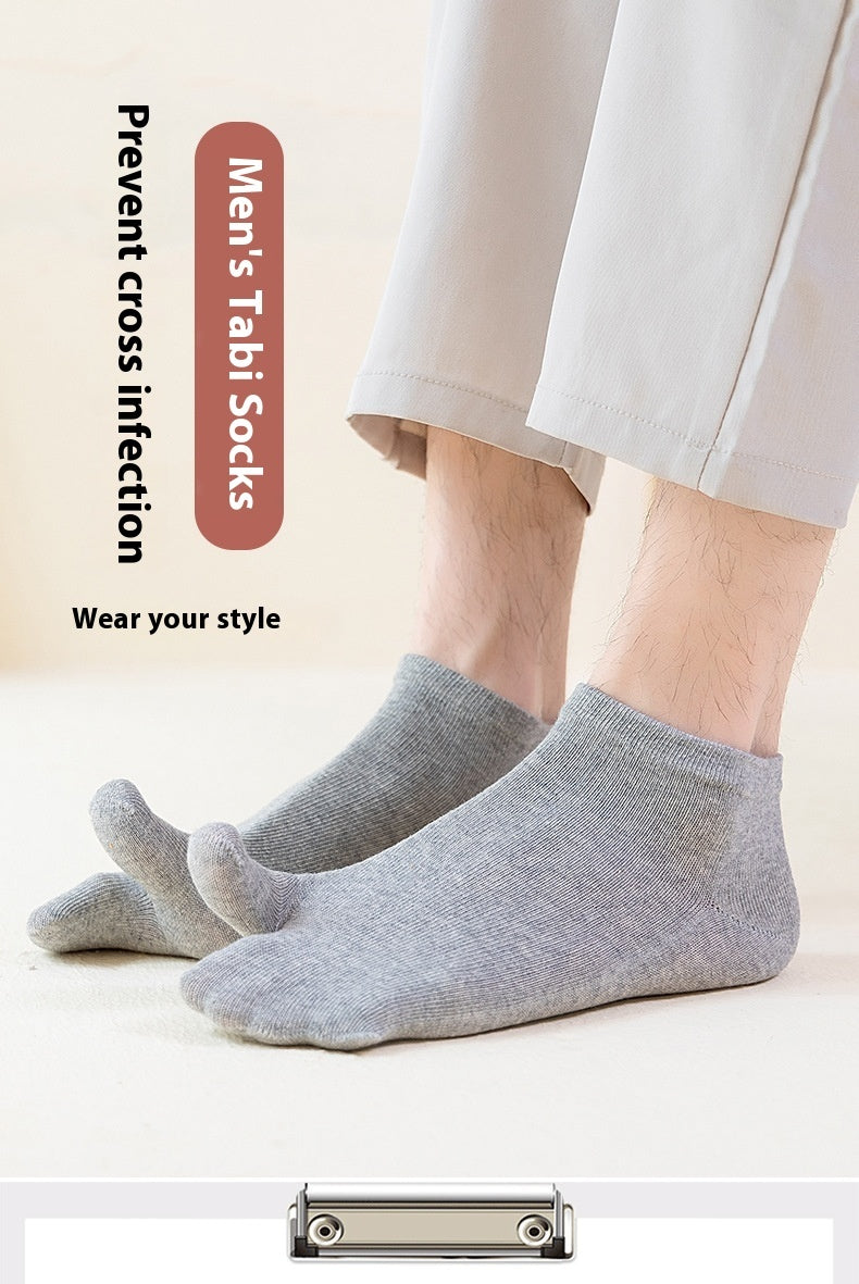 Sweat-absorbent Breathable Split Toe Toesocks