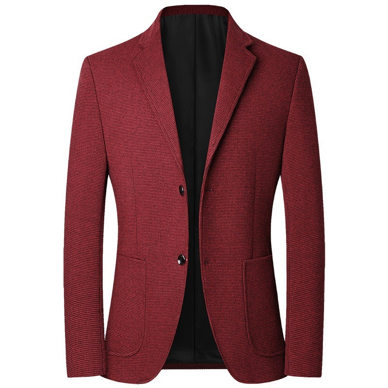 Middle-aged Men's Suit Casual Jacket