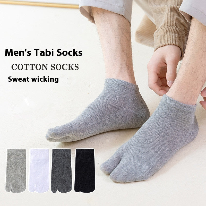 Sweat-absorbent Breathable Split Toe Toesocks