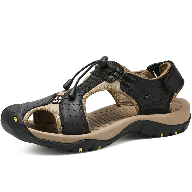 Mens Casual Breathable Package Head Beach Sandals