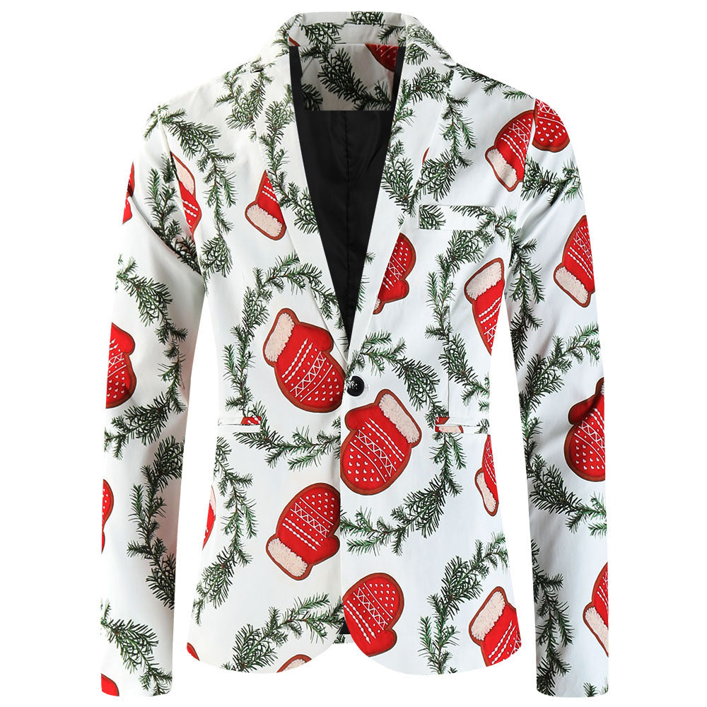 Christmas Series Printed Suit Suit Only