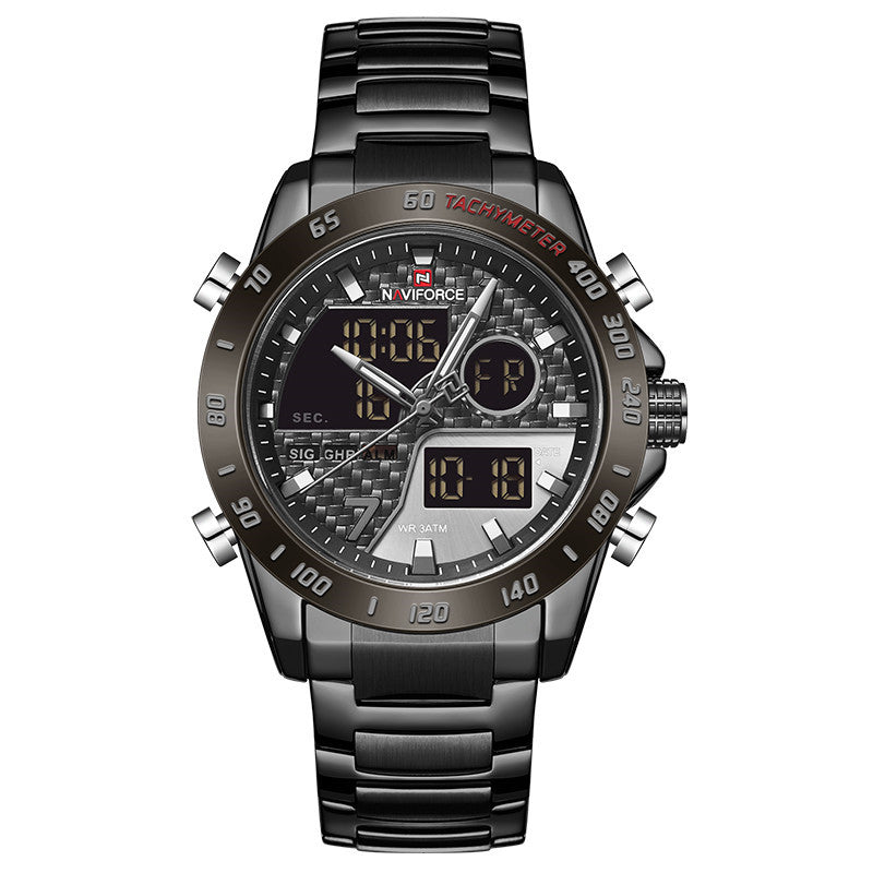 NAVIFORCE dual display quartz watch