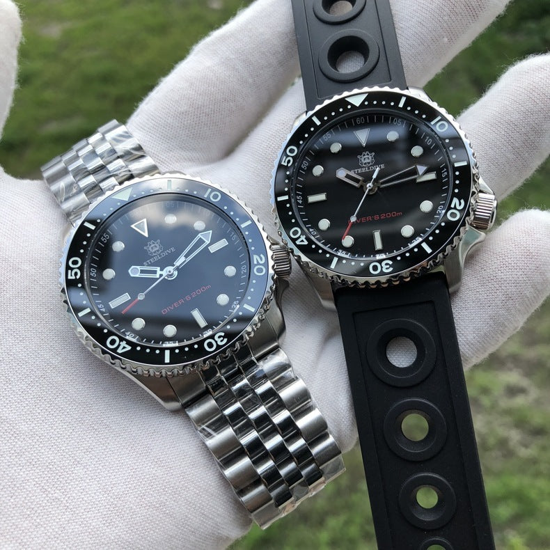 quartz movement of diving watch