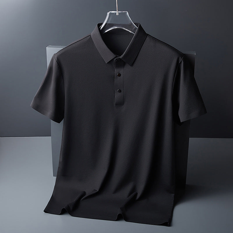 Men's Summer Seamless Ice Silk T-shirt