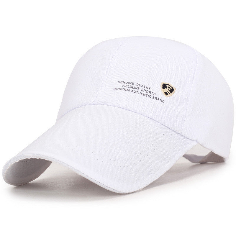 Canvas Small F Baseball Cap Men And Women Fashion Four Seasons Leisure