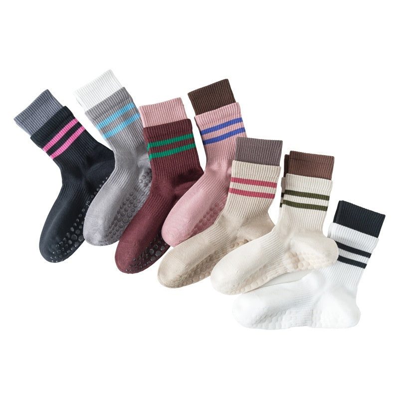 Yoga Socks Women's Autumn And Winter Socks Bottom Non-slip