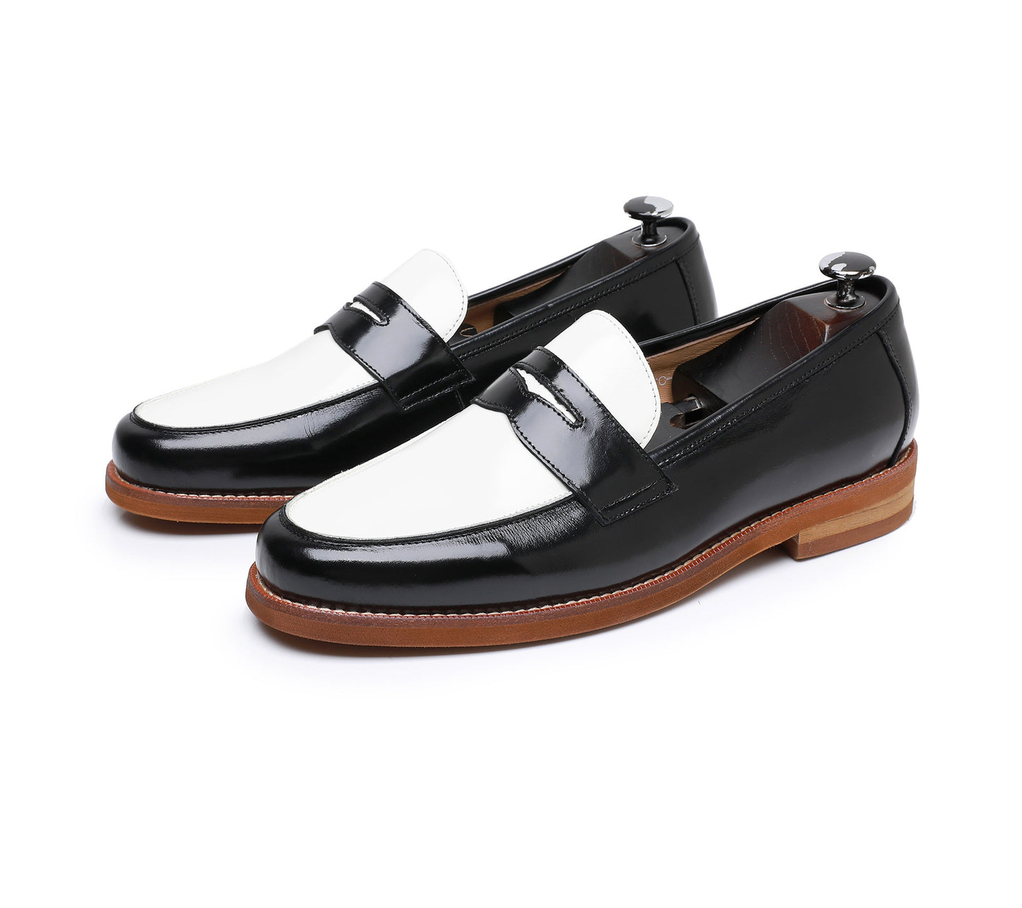 Retro Loafers Genuine Leather Handmade Leisure