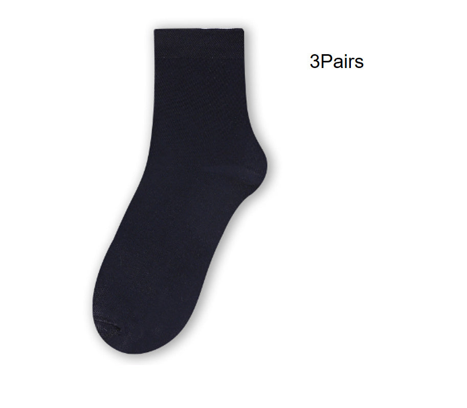 Men's Pure Cotton Sweat Absorbing And Breathable Mugwort Scented Socks