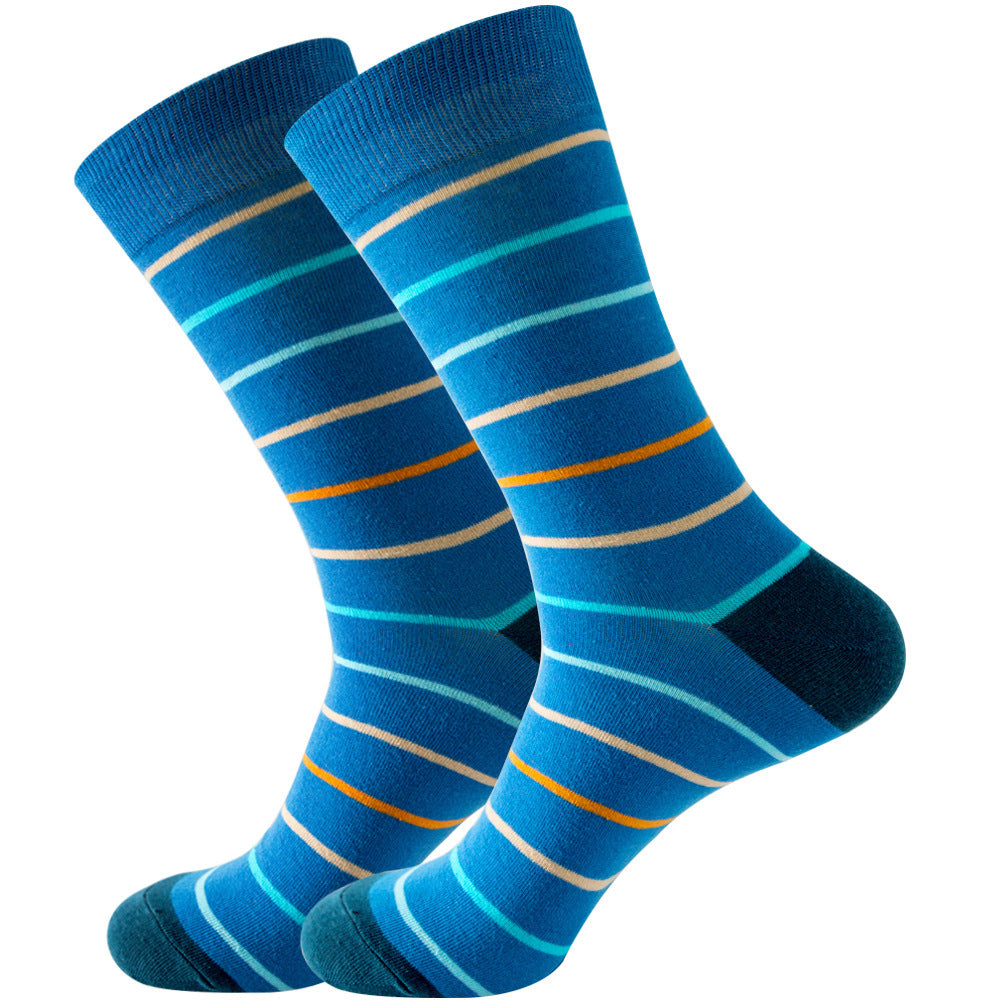 Striped Men And Women Trendy Color Street Cool Tube Socks