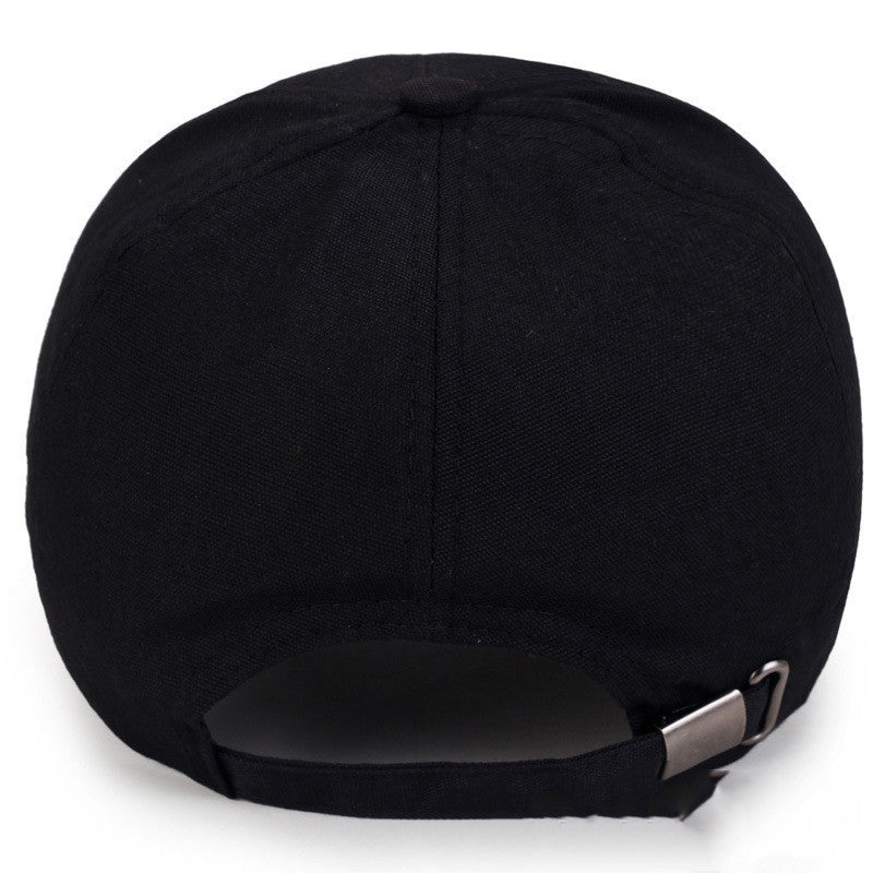 Canvas Small F Baseball Cap Men And Women Fashion Four Seasons Leisure