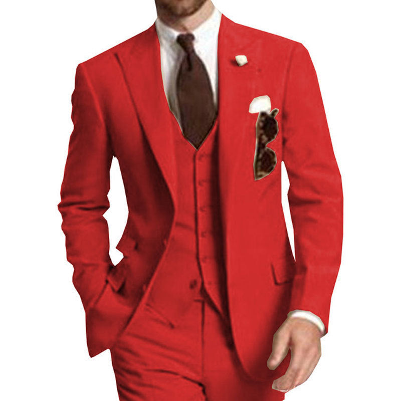 Wedding Banquet Plus Size Cross-border Suit Men