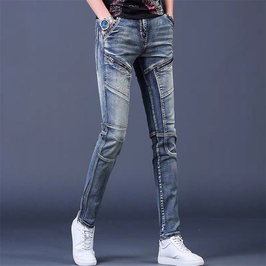 Men's Jeans Spring And Autumn Trendy All-matching