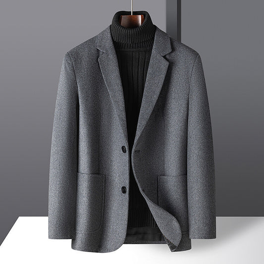 Wool Woolen Casual Men's Coat New